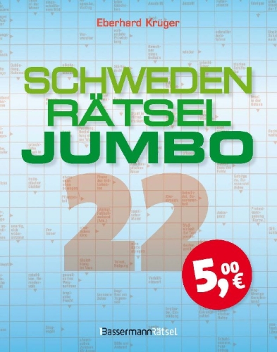 Buchcover und Innenansicht für das Buch: Schwedenrätseljumbo 22