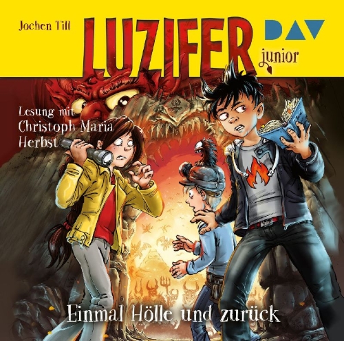 Buchcover und Innenansicht für das Buch: Luzifer junior - Teil 03: Einmal Hölle und zurück