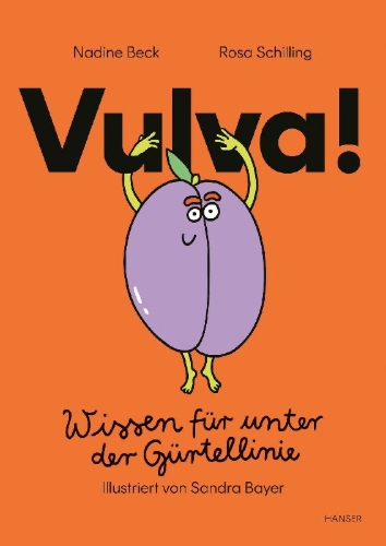 Buchcover und Innenansicht für das Buch: Vulva!