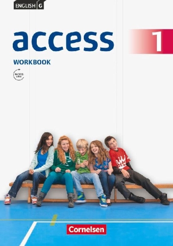 Buchcover und Innenansicht für das Buch: English G Access 01: 5. Schuljahr. Workbook mit mit Audios online und MyBook