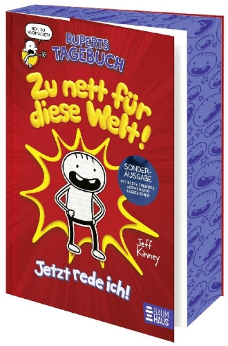 Buchcover und Innenansicht für das Buch: Diary of an Awesome Friendly Kid