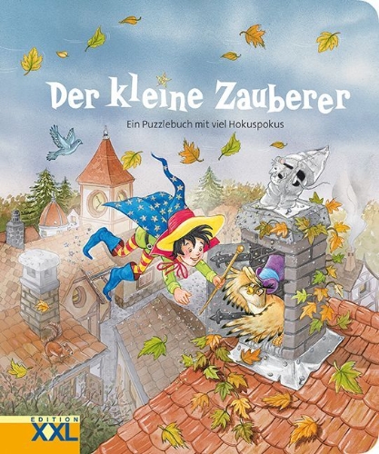 Buchcover und Innenansicht für das Buch: Der kleine Zauberer