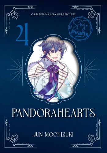 Buchcover und Innenansicht für das Buch: Pandora Hearts