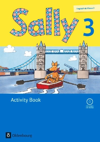 Buchcover und Innenansicht für das Buch: Sally 3. Schuljahr. Activity Book mit Audio-CD. Allgemeine Ausgabe (Neubearbeitung) - Englisch ab Klasse 3