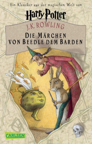 Buchcover und Innenansicht für das Buch: The Tales of Beedle the Bard