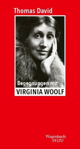 Buchcover und Innenansicht für das Buch: Begegnungen mit Virginia Woolf