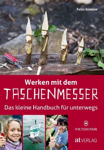 Buchcover und Innenansicht für das Buch: Werken mit dem Taschenmesser