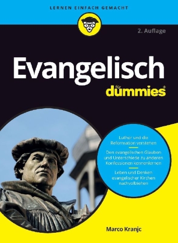 Buchcover und Innenansicht für das Buch: Evangelisch für Dummies