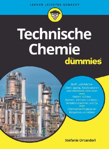 Buchcover und Innenansicht für das Buch: Technische Chemie für Dummies