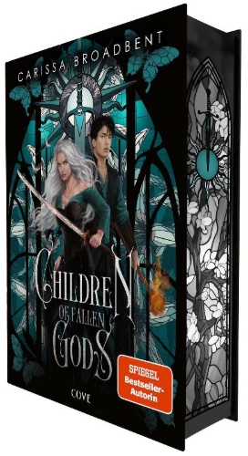 Buchcover und Innenansicht für das Buch: Children of Fallen Gods