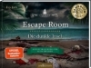 Buchcover und Innenansicht für das Buch: Escape Room. Die dunkle Insel