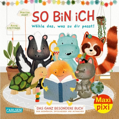 Buchcover und Innenansicht für das Buch: Maxi Pixi 443: So bin ich