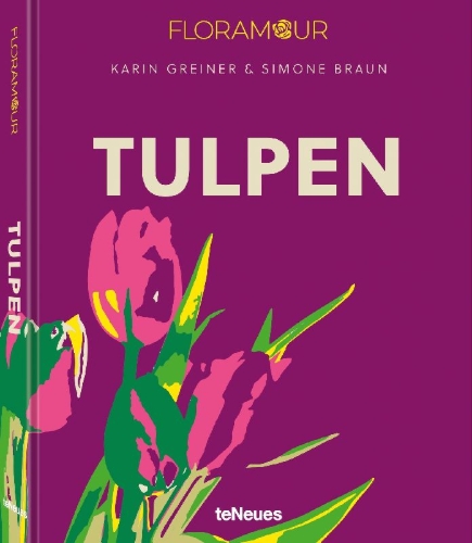 Buchcover und Innenansicht für das Buch: Floramour: Tulpen