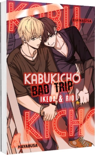 Buchcover und Innenansicht für das Buch: KABUKICHO BAD TRIP - IKEDA TO RIO