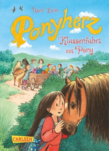 Buchcover und Innenansicht für das Buch: Ponyherz 9: Klassenfahrt mit Pony