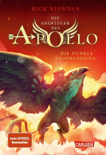 Buchcover und Innenansicht für das Buch: The Trials of Apollo Vol 2: The Dark Prophecy