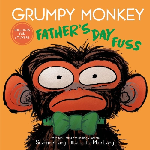 Buchcover und Innenansicht für das Buch: Grumpy Monkey Father's Day Fuss