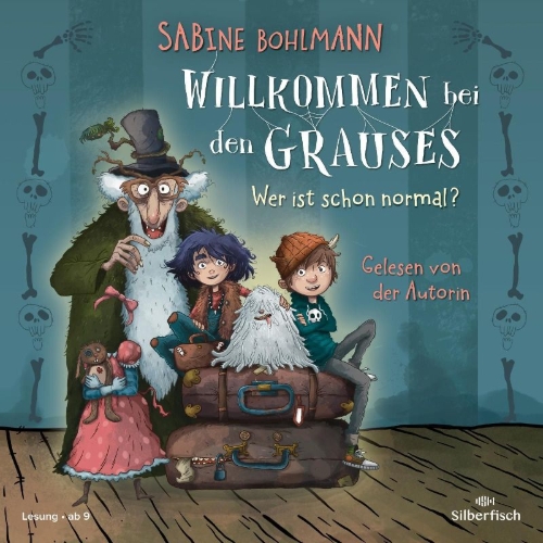 Buchcover und Innenansicht für das Buch: Willkommen bei den Grauses 1: Wer ist schon normal?