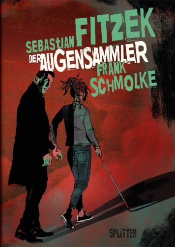 Buchcover und Innenansicht für das Buch: Der Augensammler (Graphic Novel)