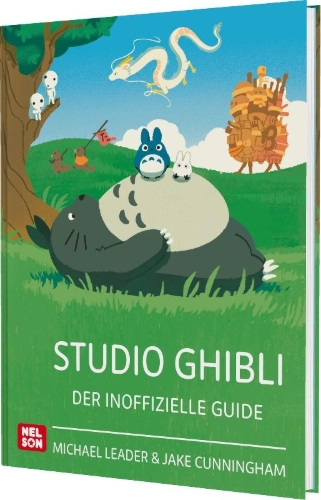 Buchcover und Innenansicht für das Buch: Studio Ghibli: Der inoffizielle Guide