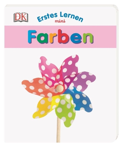 Buchcover und Innenansicht für das Buch: Erstes Lernen mini. Farben