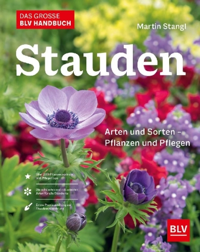 Buchcover und Innenansicht für das Buch: Das BLV Handbuch Stauden