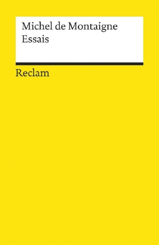 Buchcover und Innenansicht für das Buch: Essais
