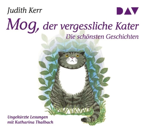 Buchcover und Innenansicht für das Buch: Mog, der vergessliche Kater - Die schönsten Geschichten