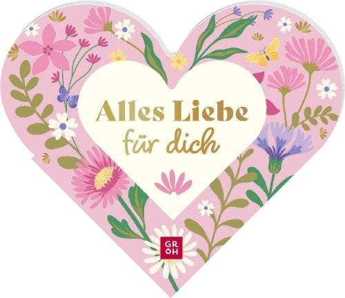 Buchcover und Innenansicht für das Buch: Alles Liebe für dich