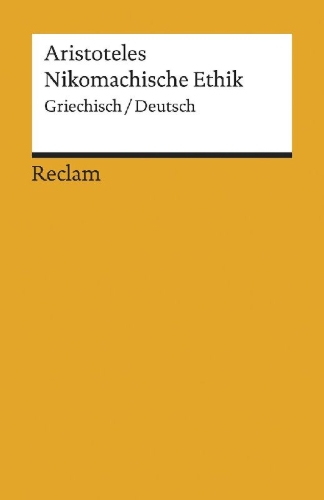 Buchcover und Innenansicht für das Buch: Nikomachische Ethik