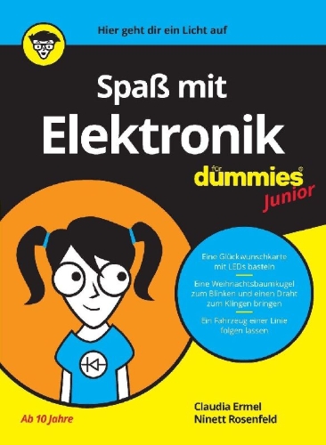 Buchcover und Innenansicht für das Buch: Spaß mit Elektronik für Dummies Junior