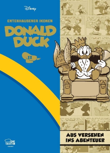 Buchcover und Innenansicht für das Buch: Entenhausener Ikonen - Donald Duck II