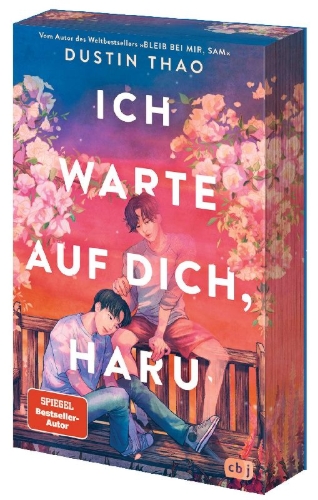 Buchcover und Innenansicht für das Buch: When Haru was here