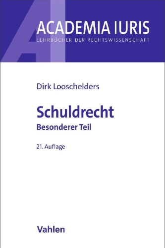 Buchcover und Innenansicht für das Buch: Schuldrecht Besonderer Teil. Schuldrecht BT
