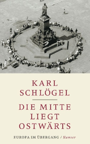 Buchcover und Innenansicht für das Buch: Die Mitte liegt ostwärts