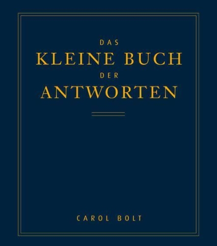 Buchcover und Innenansicht für das Buch: The Book of Answers