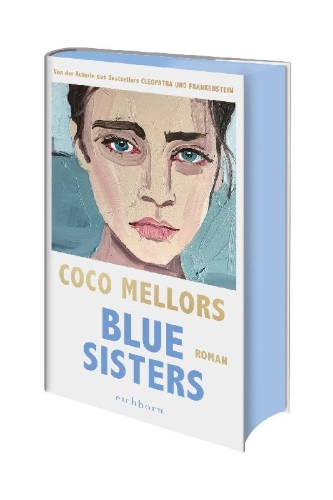 Buchcover und Innenansicht für das Buch: Blue Sisters