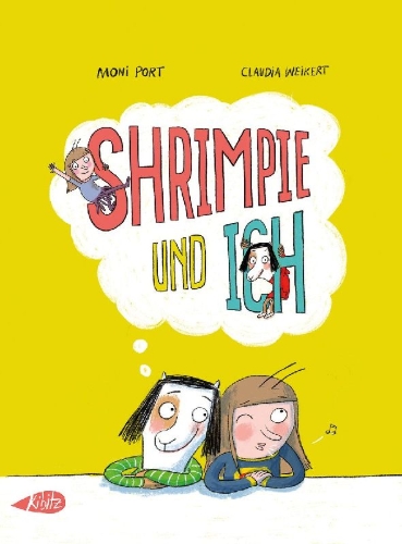 Buchcover und Innenansicht für das Buch: Shrimpie und ich