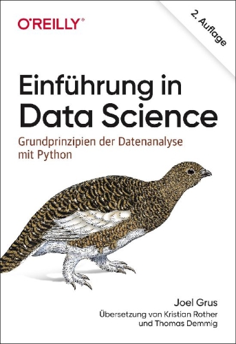 Buchcover und Innenansicht für das Buch: Einführung in Data Science