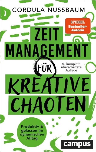 Buchcover und Innenansicht für das Buch: Zeitmanagement für kreative Chaoten