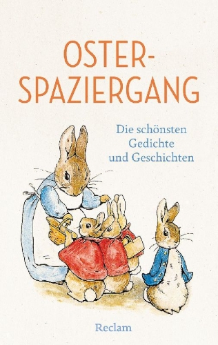 Buchcover und Innenansicht für das Buch: Osterspaziergang. Die schönsten Gedichte und Geschichten