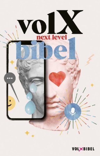 Buchcover und Innenansicht für das Buch: Volxbibel - next level