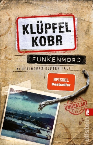 Buchcover und Innenansicht für das Buch: Funkenmord