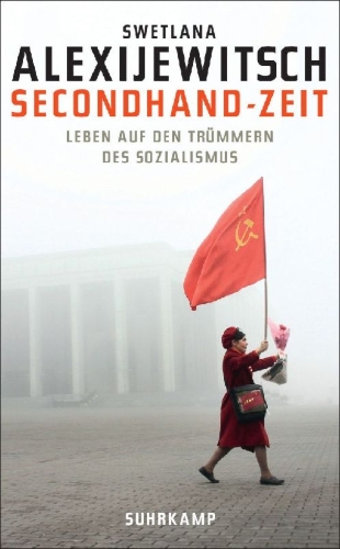 Buchcover und Innenansicht für das Buch: Secondhand-Zeit. Leben auf den Trümmern des Sozialismus
