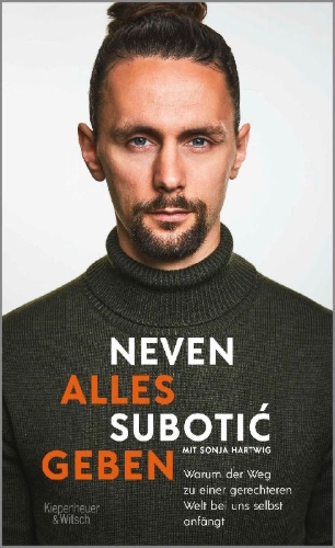 Buchcover und Innenansicht für das Buch: Alles geben