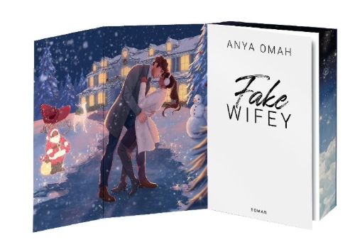 Buchcover und Innenansicht für das Buch: Fake Wifey