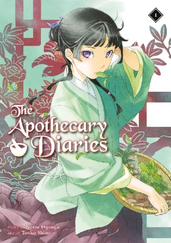 Buchcover und Innenansicht für das Buch: The Apothecary Diaries 01 (Light Novel)