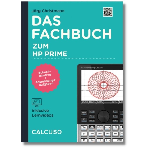 Buchcover und Innenansicht für das Buch: Das Fachbuch zum HP Prime