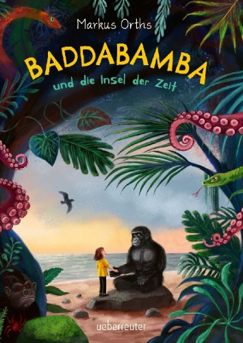 Buchcover und Innenansicht für das Buch: Baddabamba und die Insel der Zeit