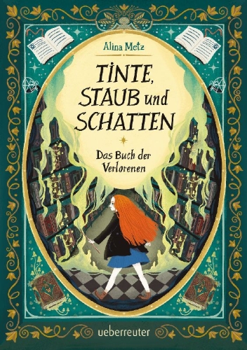Buchcover und Innenansicht für das Buch: Tinte, Staub und Schatten: Das Buch der Verlorenen